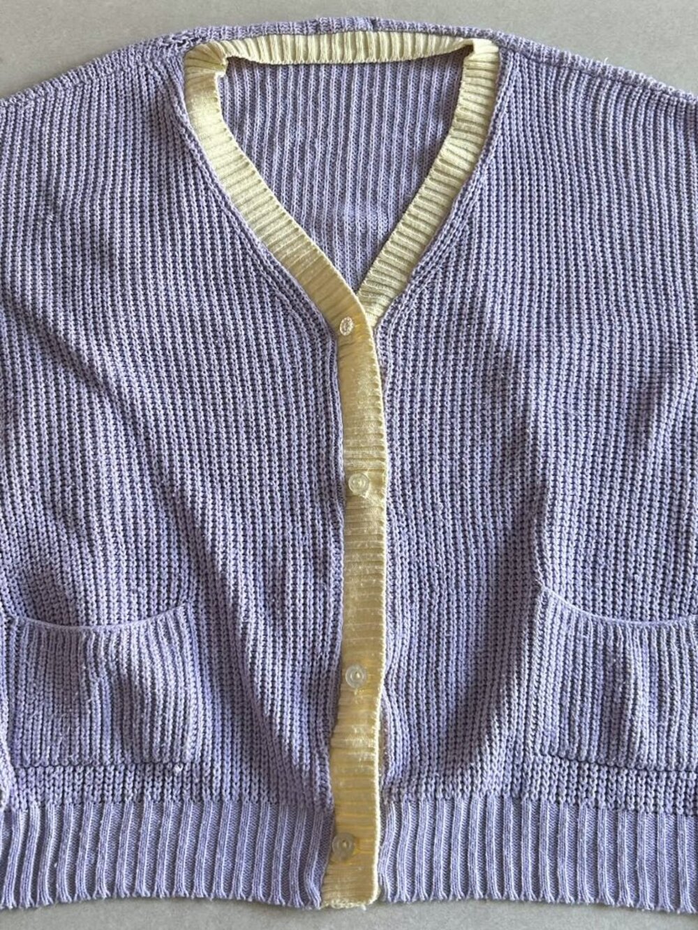RARE Daisy Street Oversized Pastel Knit Cardigan ASO Nancy Wheeler FLAWED - Picture 2 of 11